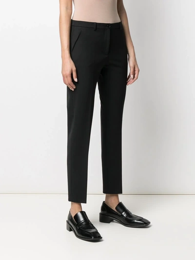 Seventy Slim-cut Trousers In Black