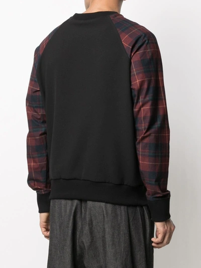 Shop Alchemy Check Panel Jumper In Black