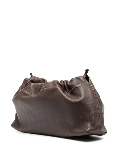 Shop Studio Amelia Mini Drawstring Bag In Brown