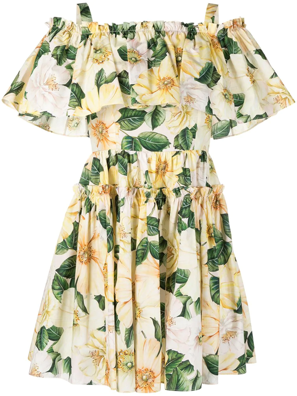 dolce and gabbana floral dress