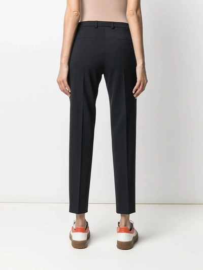Seventy Wool Slim Chinos In Blue