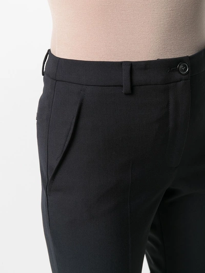Seventy Wool Slim Chinos In Blue