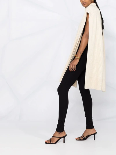 Totême Side Zip Leggings In Black