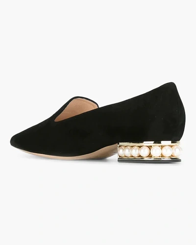 Shop Nicholas Kirkwood Casati Pearl Loafer In Black