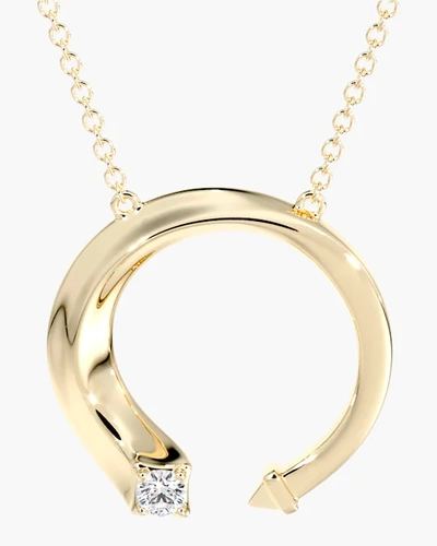 Shop Forevermark Gold & Diamond Pendant Necklace | Diamonds In Yellow Gold