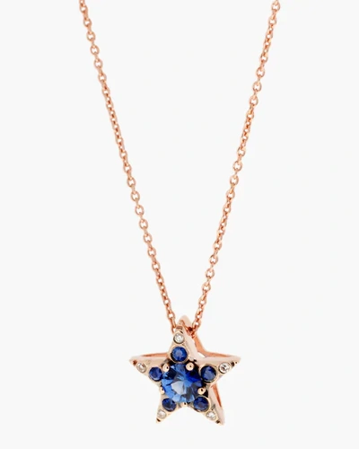 Shop Selim Mouzannar Diamond & Sapphire Star Pendant Necklace | Diamonds/gemstones/rose Gold