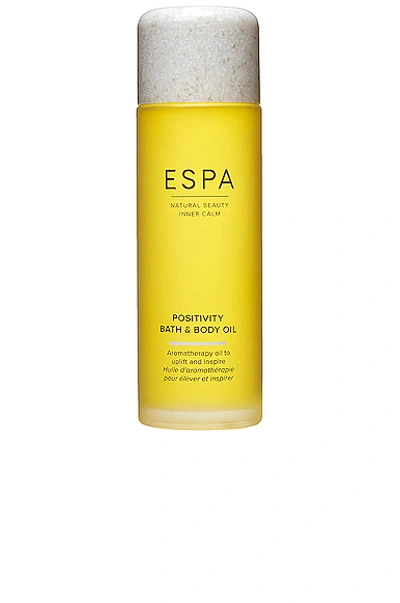 Shop Espa Positivity Bath & Body Oil In N,a