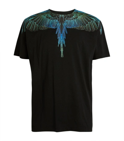 Shop Marcelo Burlon County Of Milan Neon Wings T-shirt