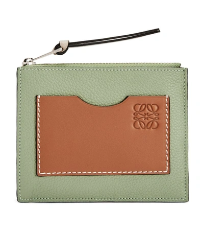 Shop Loewe Leather Coin Card Holder