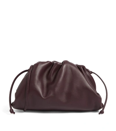Shop Bottega Veneta Mini Leather Pouch Clutch Bag