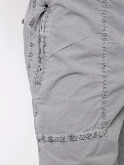 James Perse Mid-rise Straight Leg Trousers In Grey