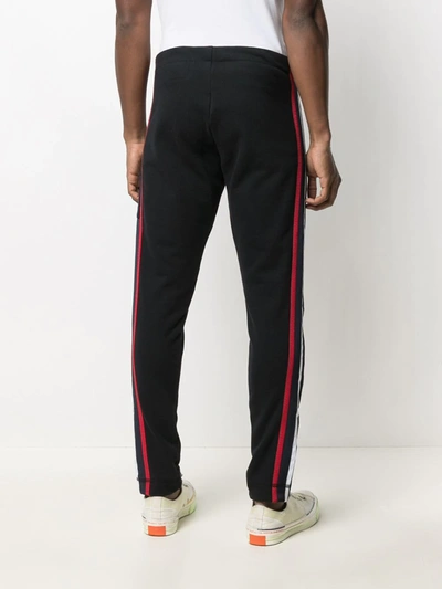 Paul & Shark Side-stripe Track Pants In Blue