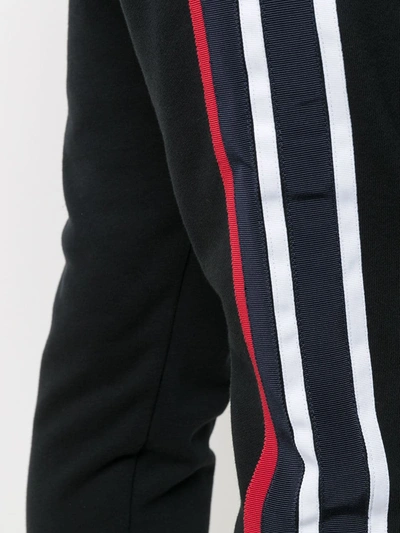 Paul & Shark Side-stripe Track Pants In Blue