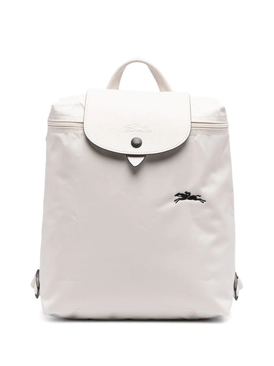 Shop Longchamp Le Pliage Backpack In Neutrals