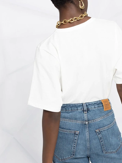 Shop Totême Relaxed-cut T-shirt In White