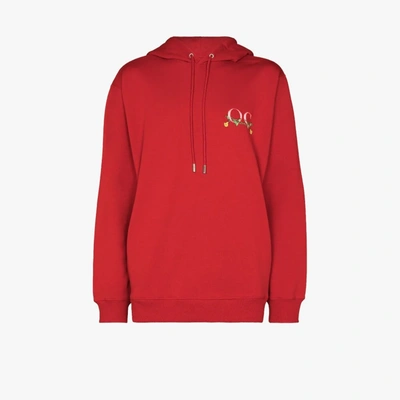 Shop Opening Ceremony Phone Print Hoodie In Red