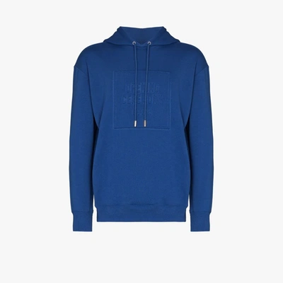 Shop Opening Ceremony Box Logo Hoodie In Blue
