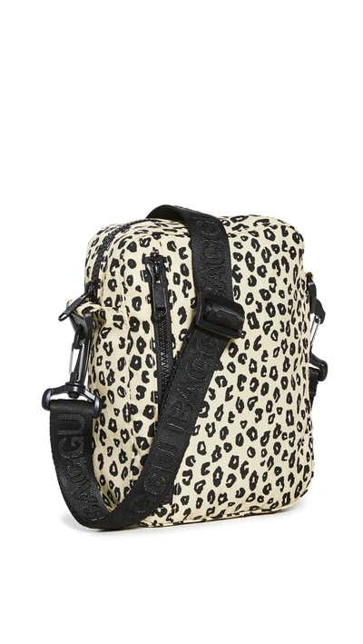 Shop Baggu Sport Crossbody Bag In Honey Leopard