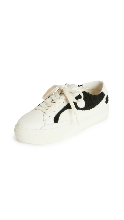 Shop Soludos Yin Yang Sneakers In Black White