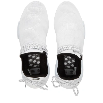 Shop Adidas Originals Adidas X Pharrell Williams Hu Nmd In White