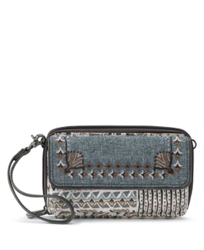 Sakroots Luna Smartphone Crossbody Wallet In Natural Brave Beauti ModeSens
