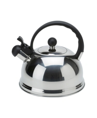 Shop Kitchen Details 10 Cup Stainless Steel Tea Kettle In Silver