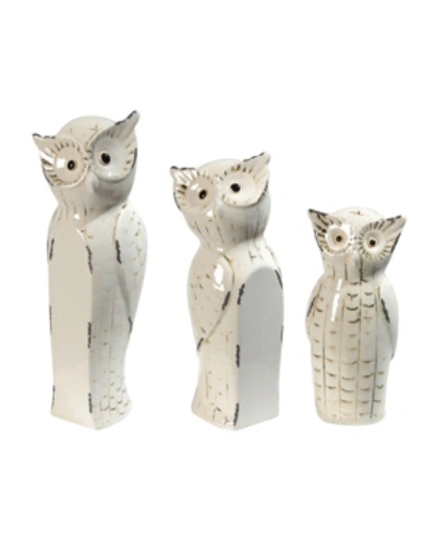 Shop Ab Home Vivek Owls Trio, Set Of 3