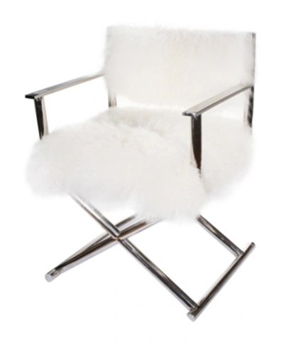 Shop Ab Home Director's Chair In Silver