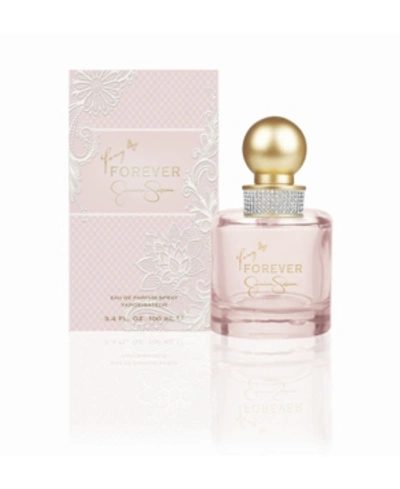 Shop Jessica Simpson Fancy Forever Eau De Perfume, 3.4 oz In Blush