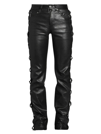 balenciaga leather pants men