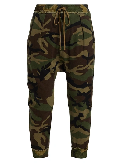 Shop R13 Harem Camo Jogger Sweatpants