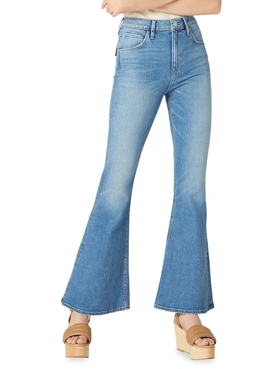 Shop Hudson Women's  Jeans Holly High-rise Flare Flap In Dream Lover