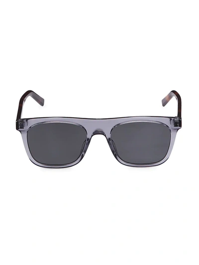 Shop Dior Walk 51mm Square Sunglasses In Soft Blue Grey