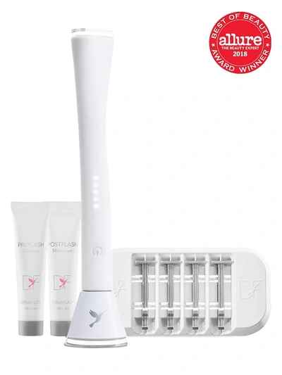 Shop Dermaflash Luxe Dermaplanig Device 7-piece Set