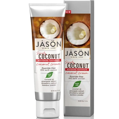 Shop Jason Whitening Coconut Cream Toothpaste 119g