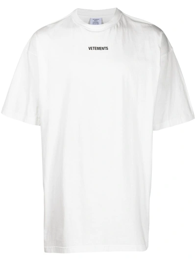 Shop Vetements Logo Patch T-shirt