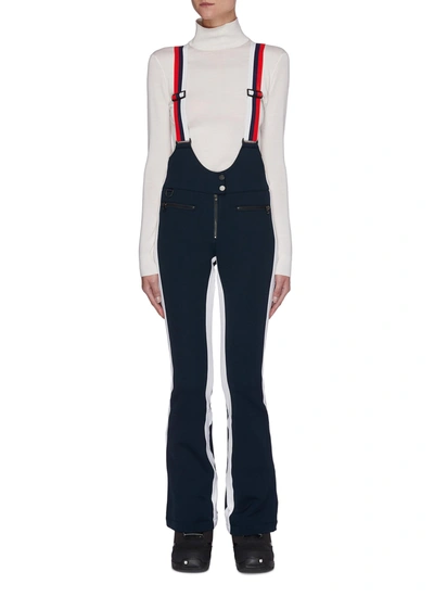 Shop Erin Snow Kris' Performance Suspender Nylon Ski Pants In Blue