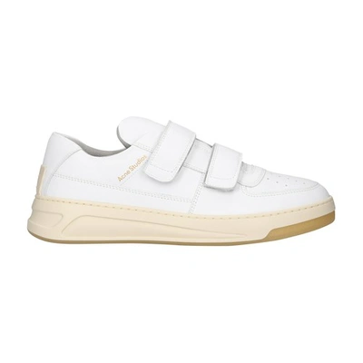 Shop Acne Studios Perey Sneakers In White
