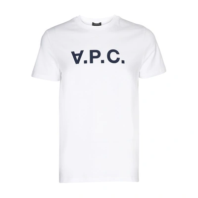 Shop A.p.c. ꓯpc T-shirt In Dark Navy
