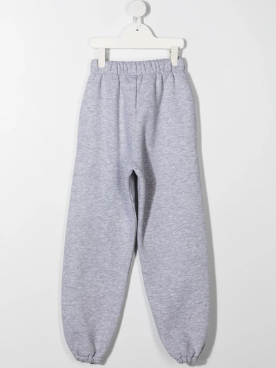 Shop Duoltd Logo Print Track Pants In Grey