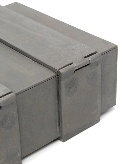 Parts Of Four Box-1 Storage Trunk In Grey