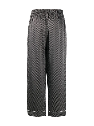 Eres Eleanor Star Print Pyjama Pants In Black