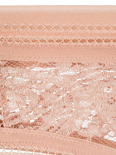 Eres Musc Lace Brazilian Briefs In Pink