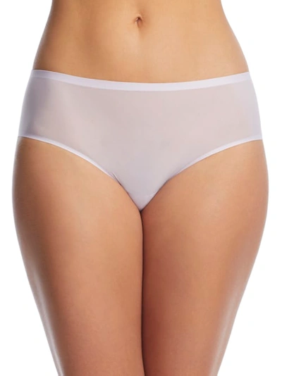 Shop Chantelle Soft Stretch Hipster In Mauve