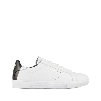 Shop Emporio Armani Sneakers Bianco Uomo