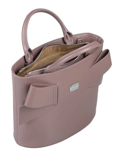 Shop Blumarine Handbags In Pastel Pink