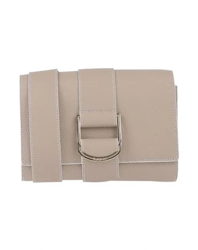 Shop Baldinini Cross-body Bags In Dove Grey