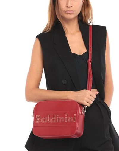 Shop Baldinini Handbags In Red