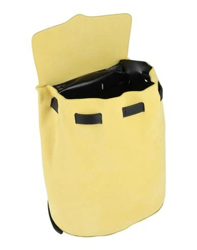 Shop Rebecca Minkoff Backpacks In Yellow