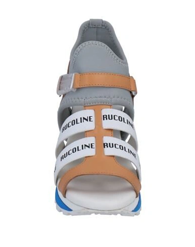 Ruco Line Sandals In Beige